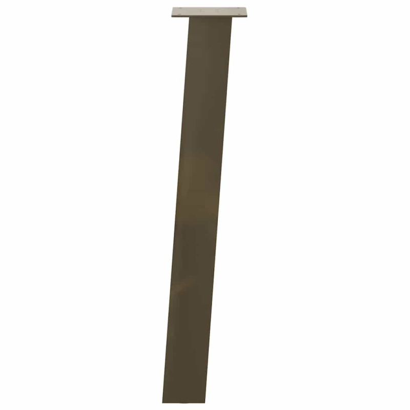 Couchtischbeine 4 Stk. Naturstahl 72 cm Stahl