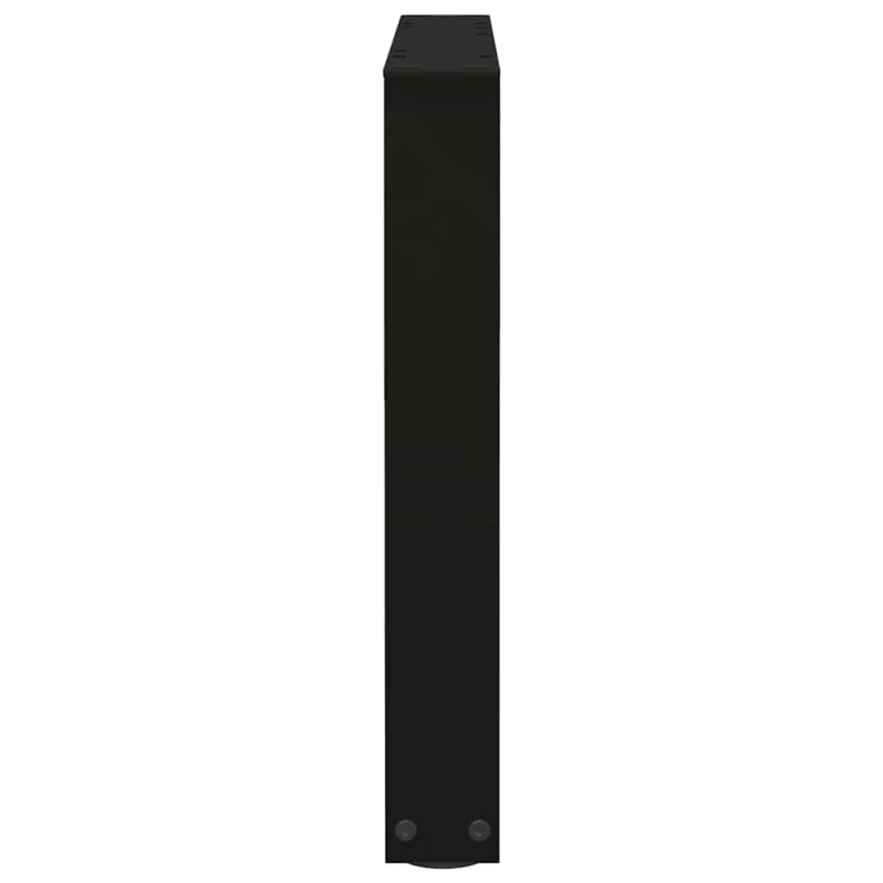 Esstisch Beine V-Form 2 Stück Schwarz 60x(42-43,3) cm Stahl