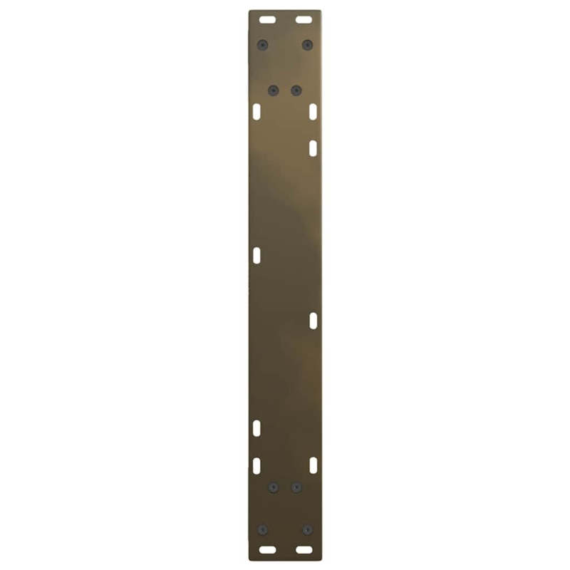 Esstischbeine V-Form 3 Stück Naturstahl 70x(72-73,3) cm Stahl