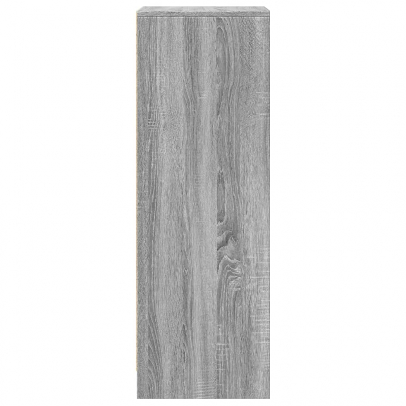 LED-Sideboard Grau Sonoma 42,5x34x100 cm Holzwerkstoff