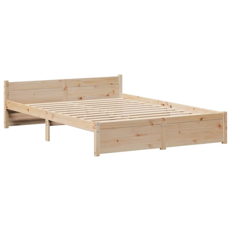 Bettgestell mit Kopfteil ohne Matratze 160x200 cm