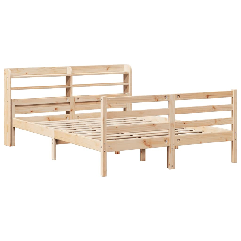Bettgestell mit Kopfteil ohne Matratze 160x200 cm