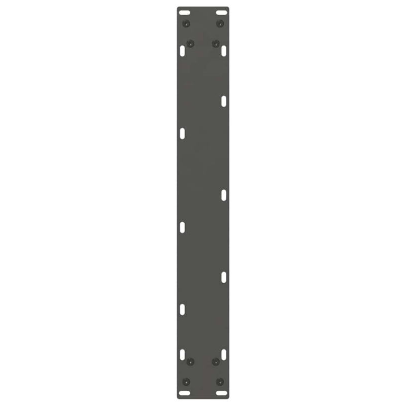 Couchtischbeine U-Form 3 Stk. Naturstahl 70x(72-73) cm Stahl