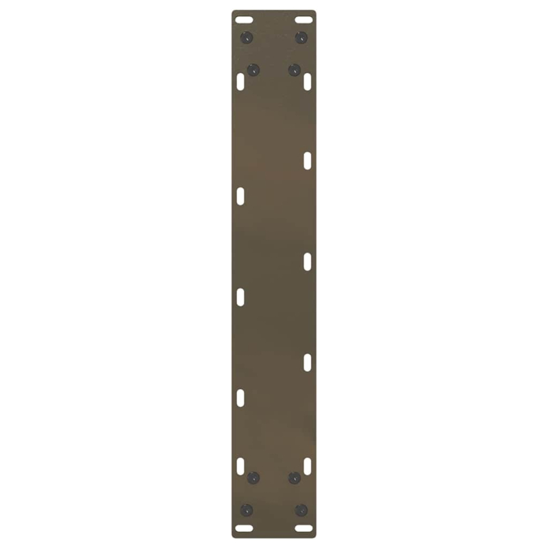 Couchtischbeine U-Form 2 Stk. Naturstahl 40x(110-111) cm Stahl