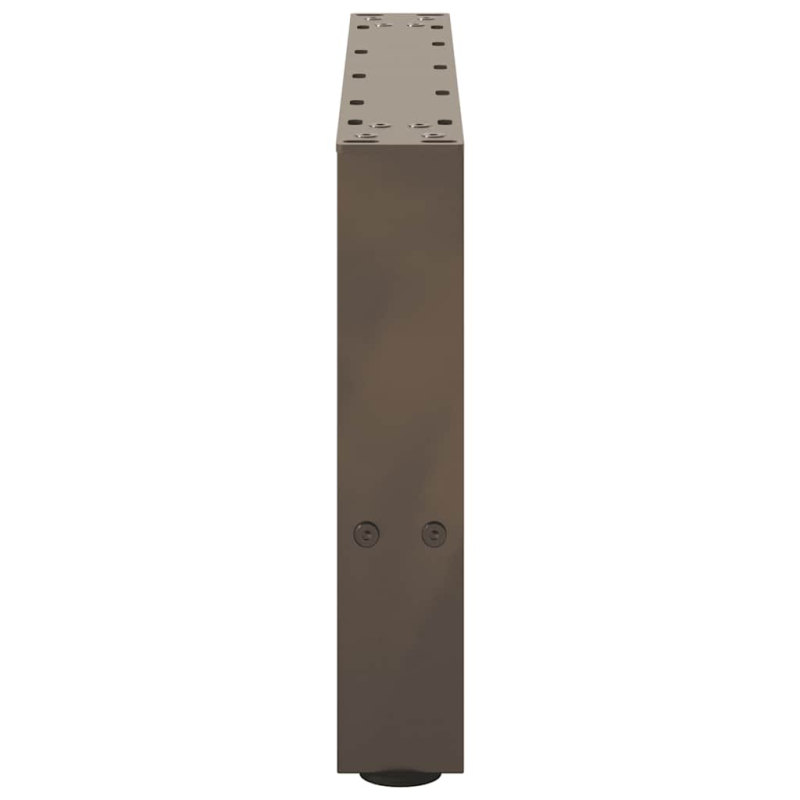 Couchtischbeine Naturstahl 2 Stk. 50x(30-31) cm Stahl
