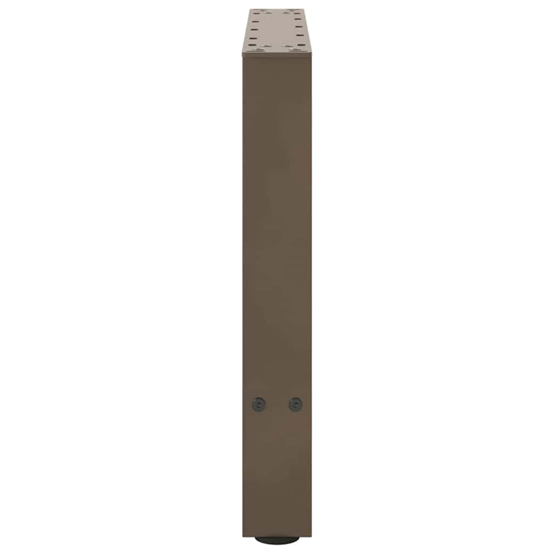 Couchtischbeine Naturstahl 2 Stk. 50x(42-43) cm Stahl