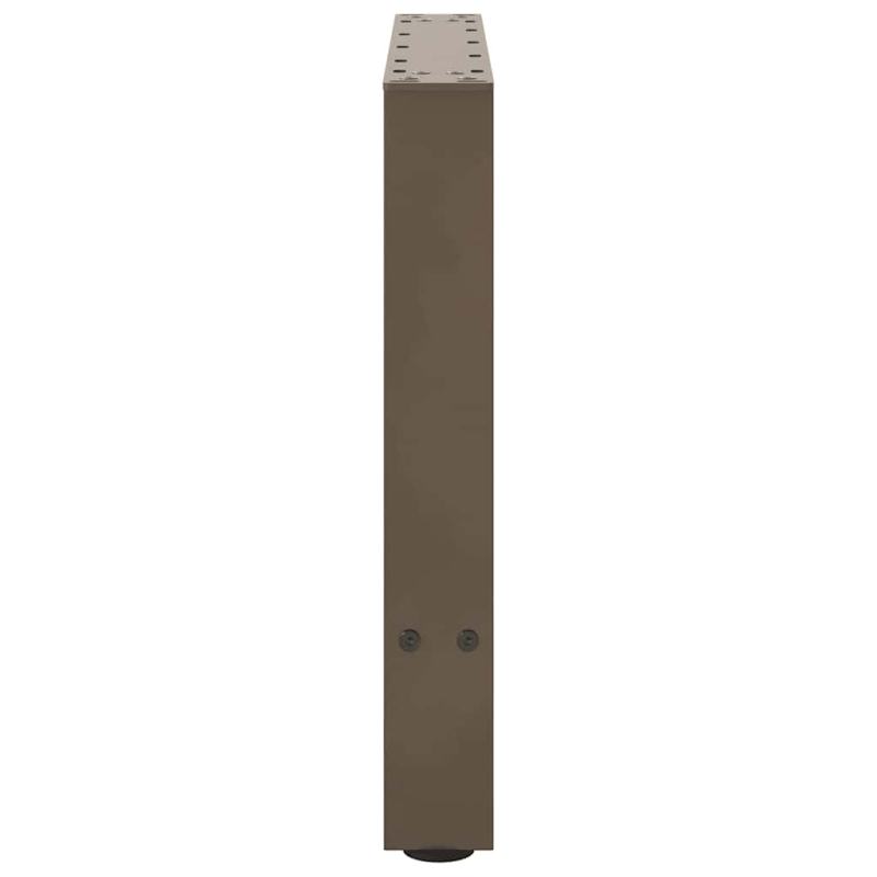 Couchtischbeine Naturstahl 2 Stk. 60x(42-43) cm Stahl