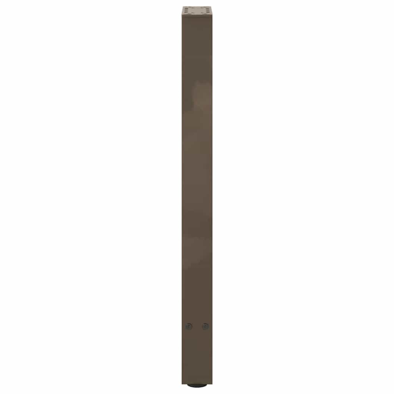 Couchtischbeine Naturstahl 2 Stk. 38x(72-73) cm Stahl