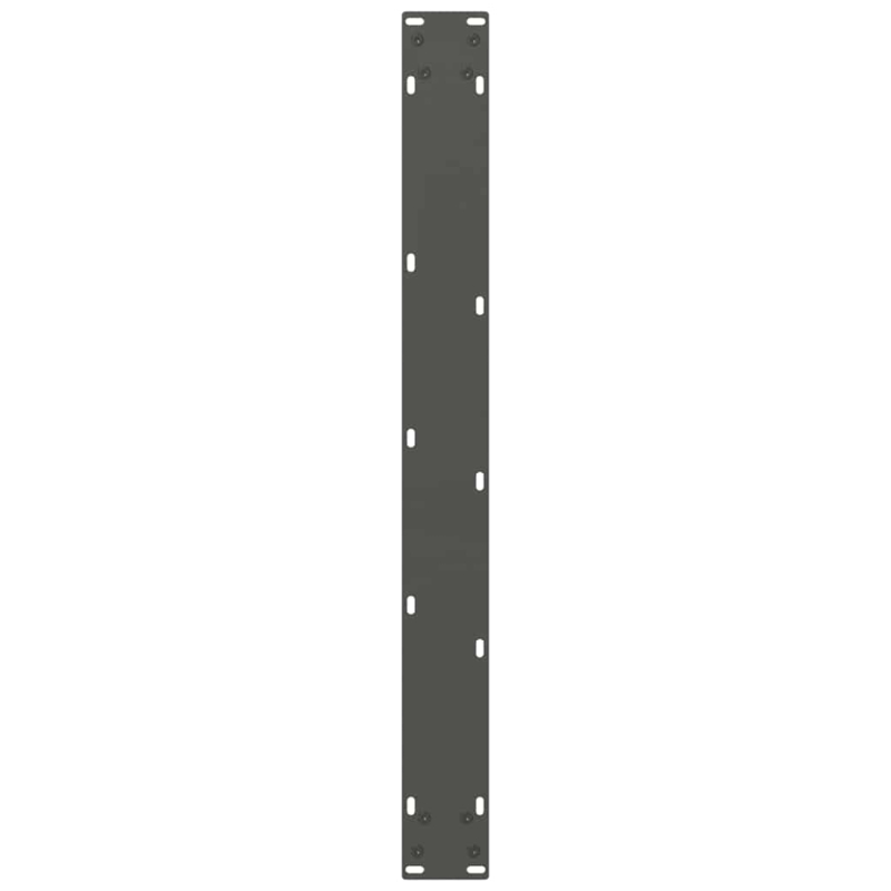 Couchtischbeine Anthrazit 2 Stk. 80x(72-73) cm Stahl