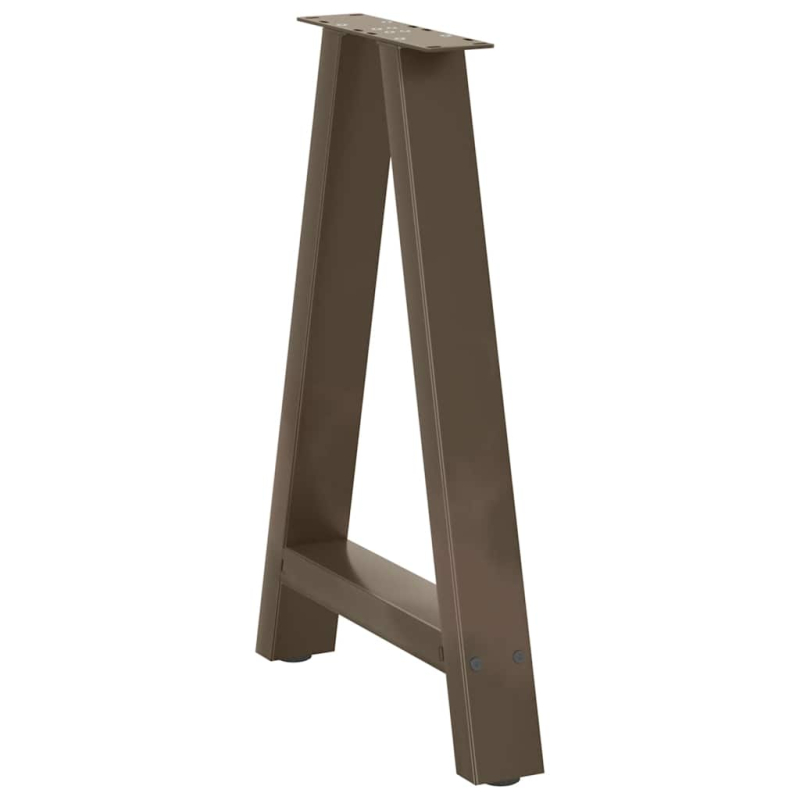 Couchtischbeine A-Form 2 Stk. 50x(72-73) cm Stahl