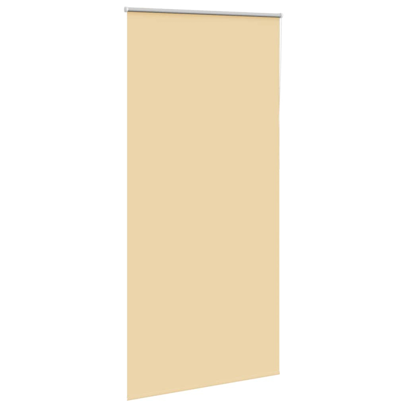 Verdunkelungsrollo Beige 100x230cm Stoffbreite 95,7cm Polyester