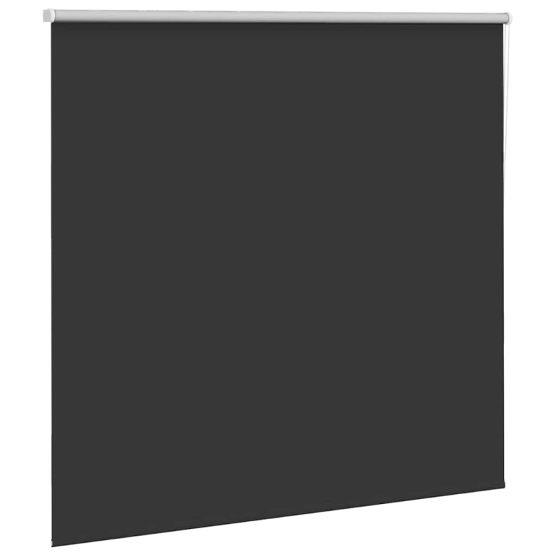 Verdunkelungsrollo Schwarz 165x130 cm Stoffbreite 161,6 cm