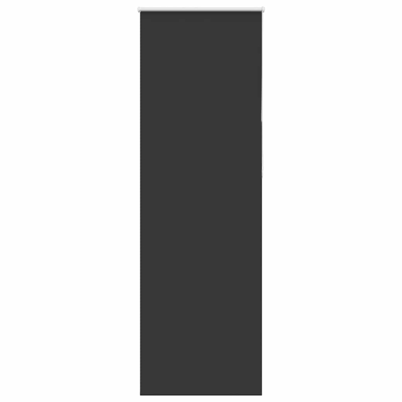 Verdunkelungsrollo Schwarz 80x230 cm Stoffbreite 75,7 cm