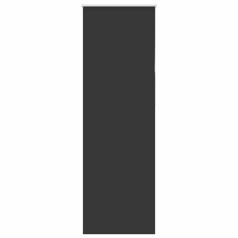 Verdunkelungsrollo Schwarz 85x230 cm Stoffbreite 80,7 cm