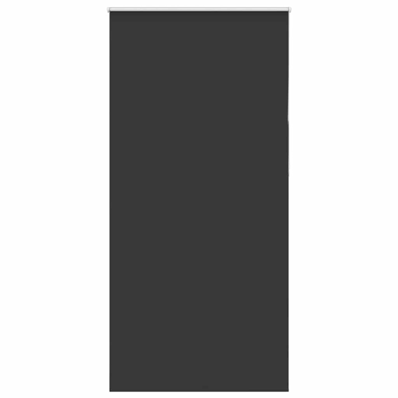 Verdunkelungsrollo Schwarz 90x230 cm Stoffbreite 85,7 cm