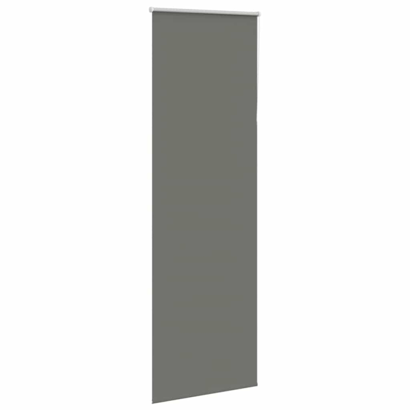 Verdunkelungsrollo Grau 75x210 cm Stoffbreite 70,7 cm Polyester