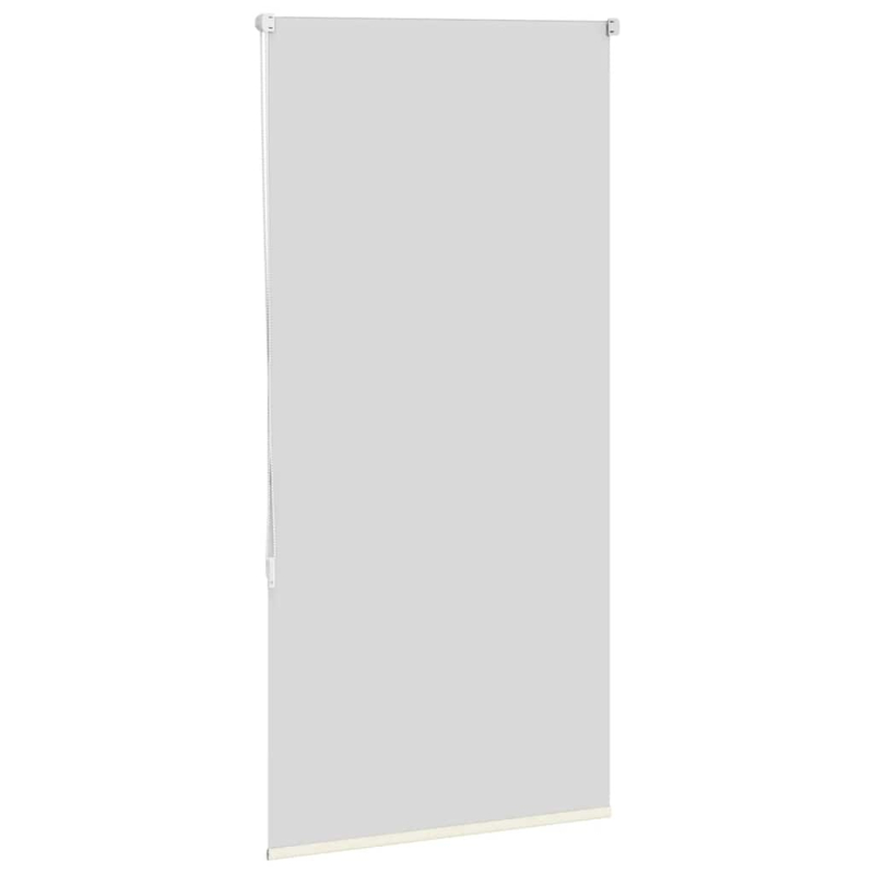 Verdunkelungsrollo Cremeweiß 80x130cm Stoffbreite 75,7 cm