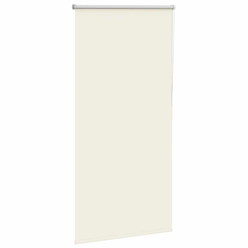 Verdunkelungsrollo Cremeweiß 75x150cm Stoffbreite 70,7 cm
