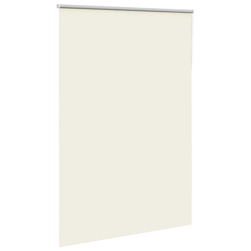 Verdunkelungsrollo Cremeweiß 145x230cm Stoffbreite 141,6cm