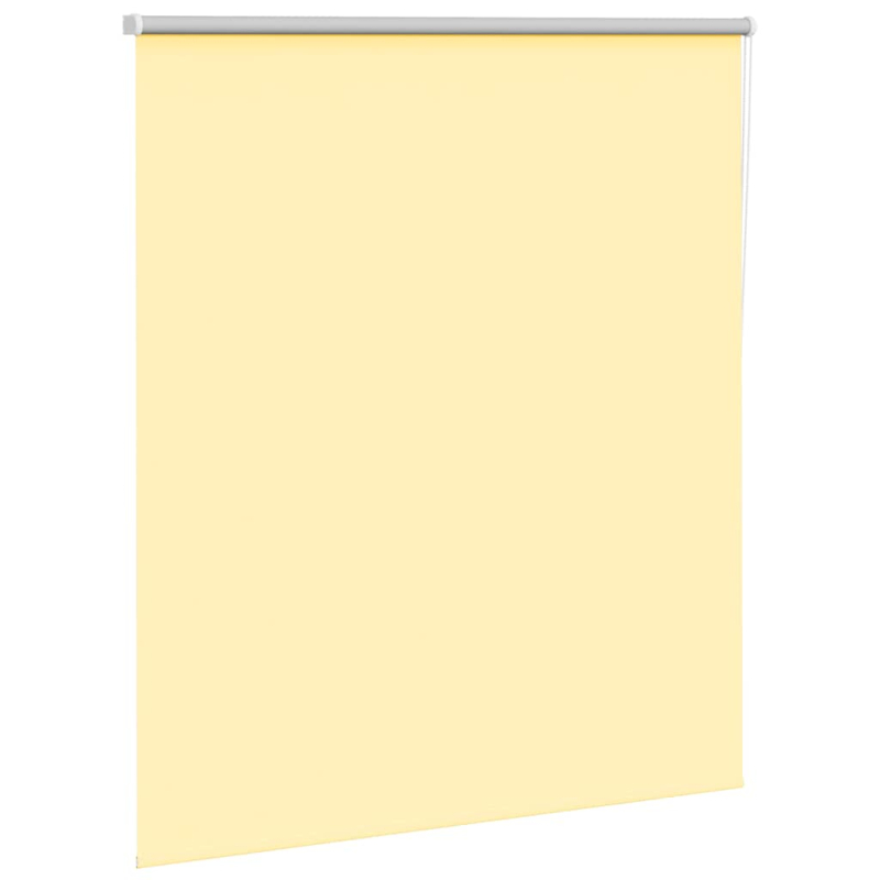 Verdunkelungsrollo Gelb 125x150cm Stoffbreite 121,6cm Polyester