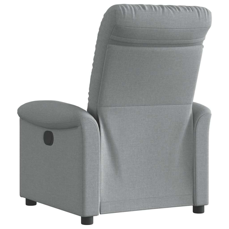 Relaxsessel Hellgrau Stoff