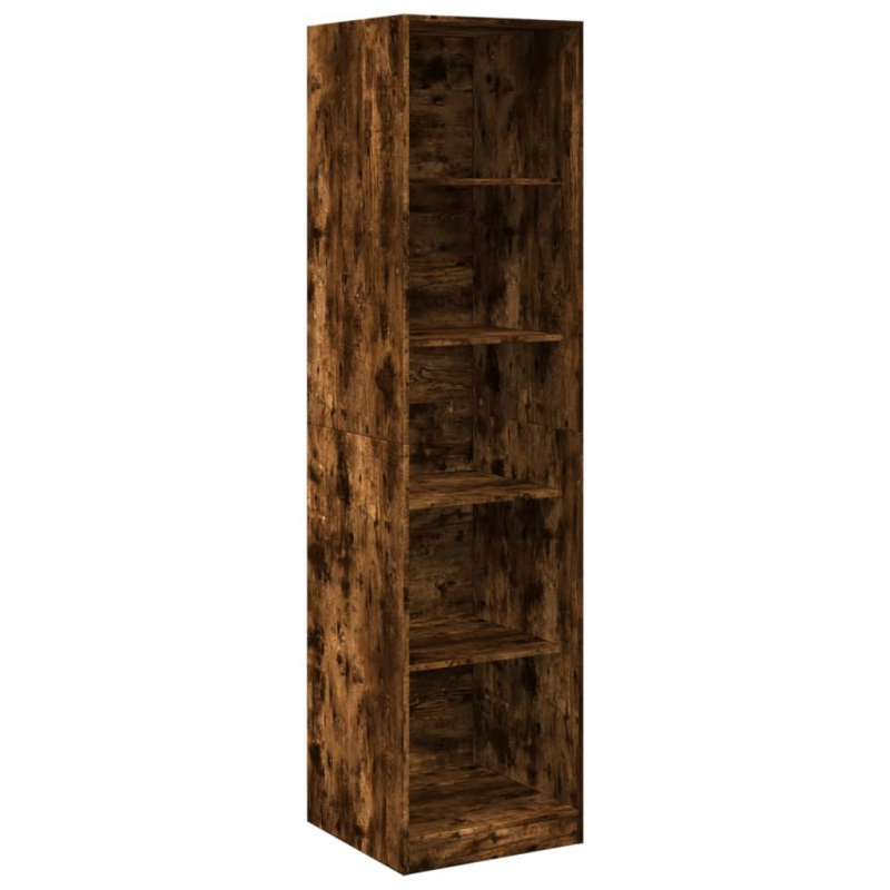 Kleiderschrank Räuchereiche 50x50x200 cm Holzwerkstoff