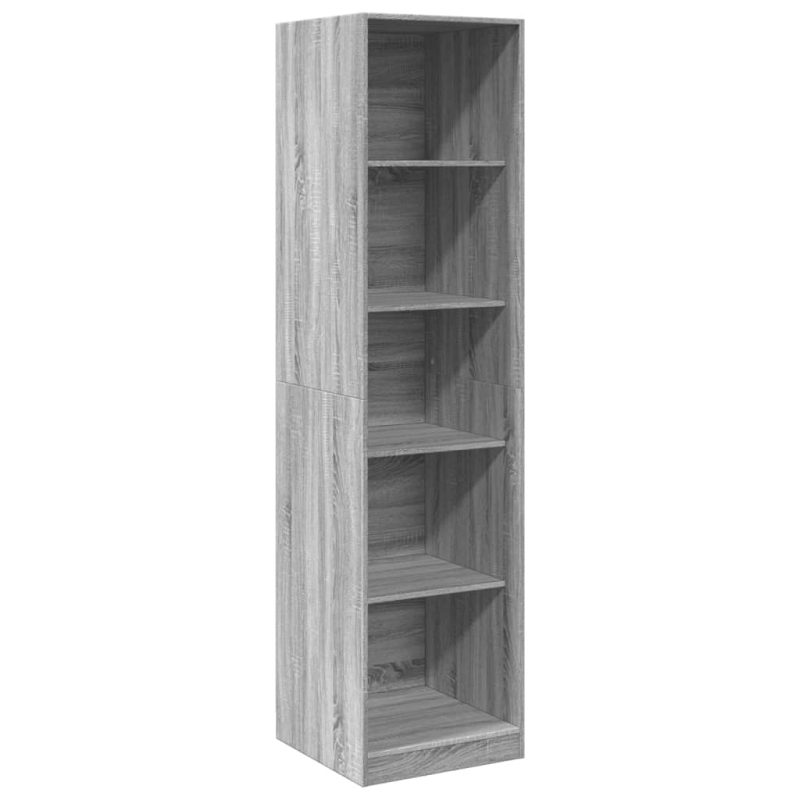 Kleiderschrank Grau Sonoma 50x50x200 cm Holzwerkstoff