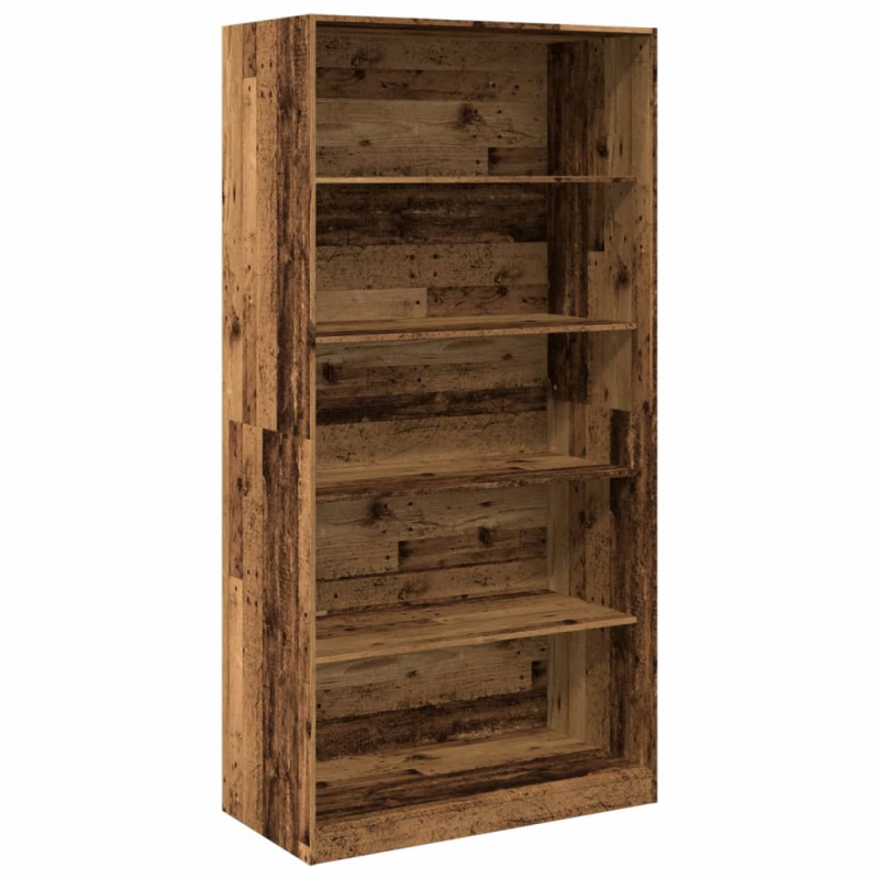 Kleiderschrank Altholz-Optik 100x50x200 cm Holzwerkstoff