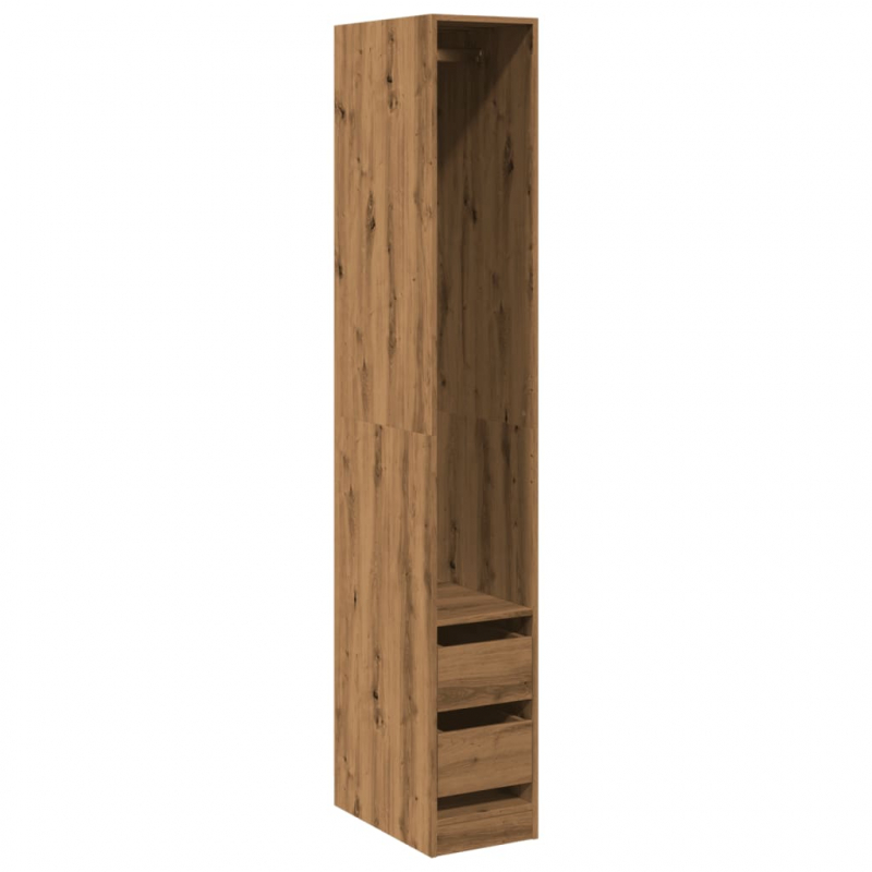 Kleiderschrank Artisan-Eiche 30x50x200 cm Holzwerkstoff