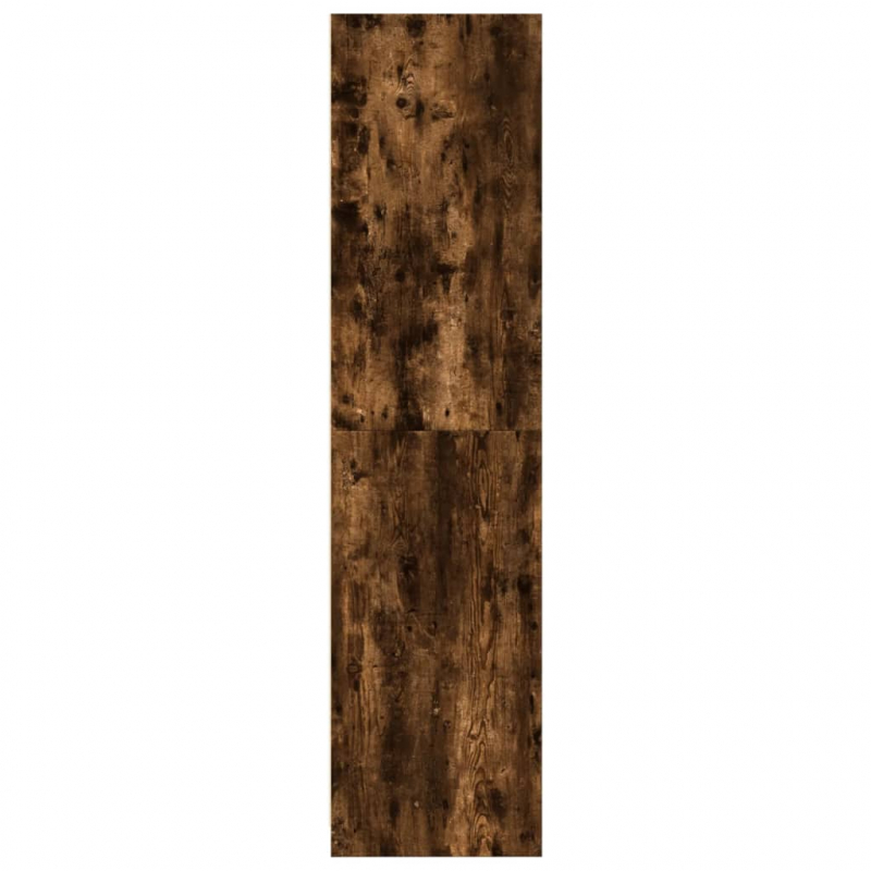 Kleiderschrank Räuchereiche 100x50x200 cm Holzwerkstoff