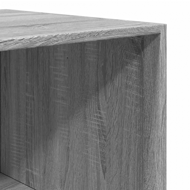 Kleiderschrank Grau Sonoma 100x50x200 cm Holzwerkstoff