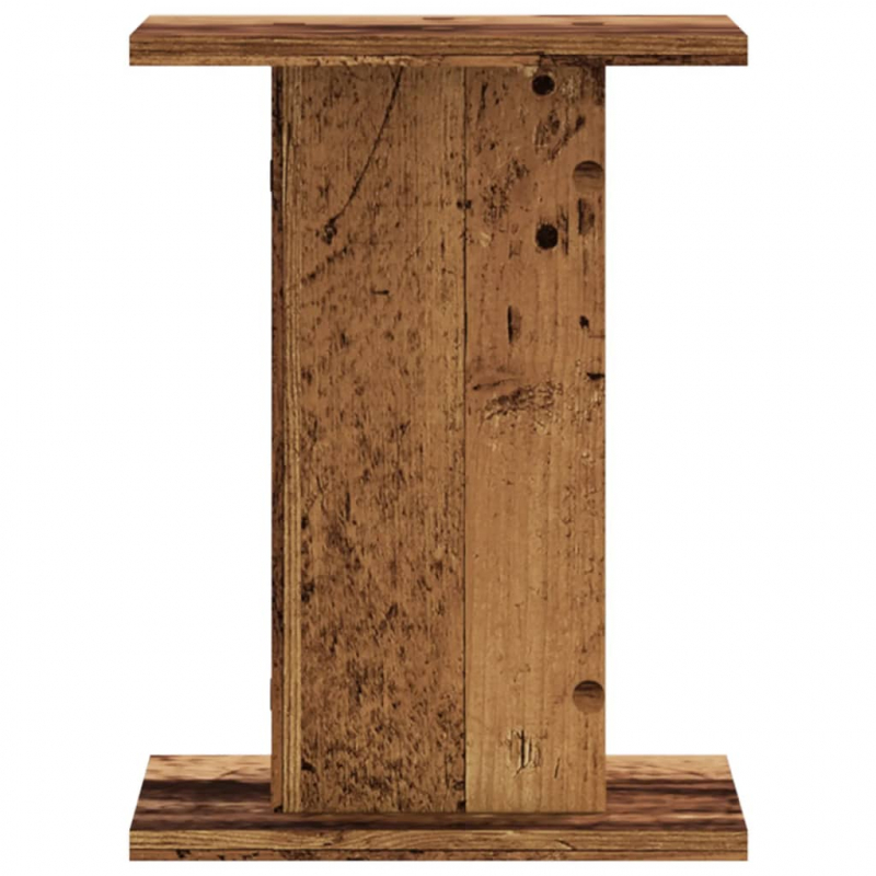 Pflanzenständer 2 Stk. Altholz-Optik 30x30x40 cm Holzwerkstoff