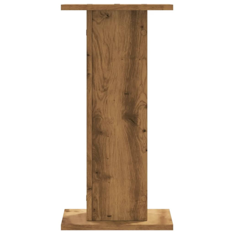 Pflanzenständer 2 Stk. Artisan-Eiche 30x30x60 cm Holzwerkstoff