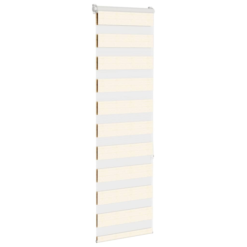 Zebrarollo Marmorbeige 50x150 cm Stoffbreite 45,9 cm Polyester