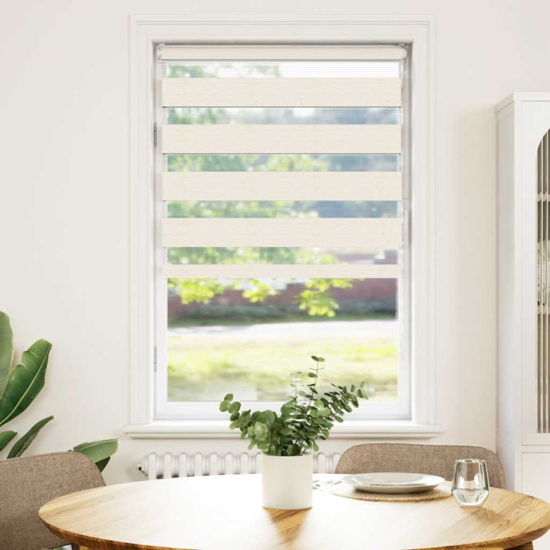 Zebrarollo Marmorbeige 70x150 cm Stoffbreite 65,9 cm Polyester