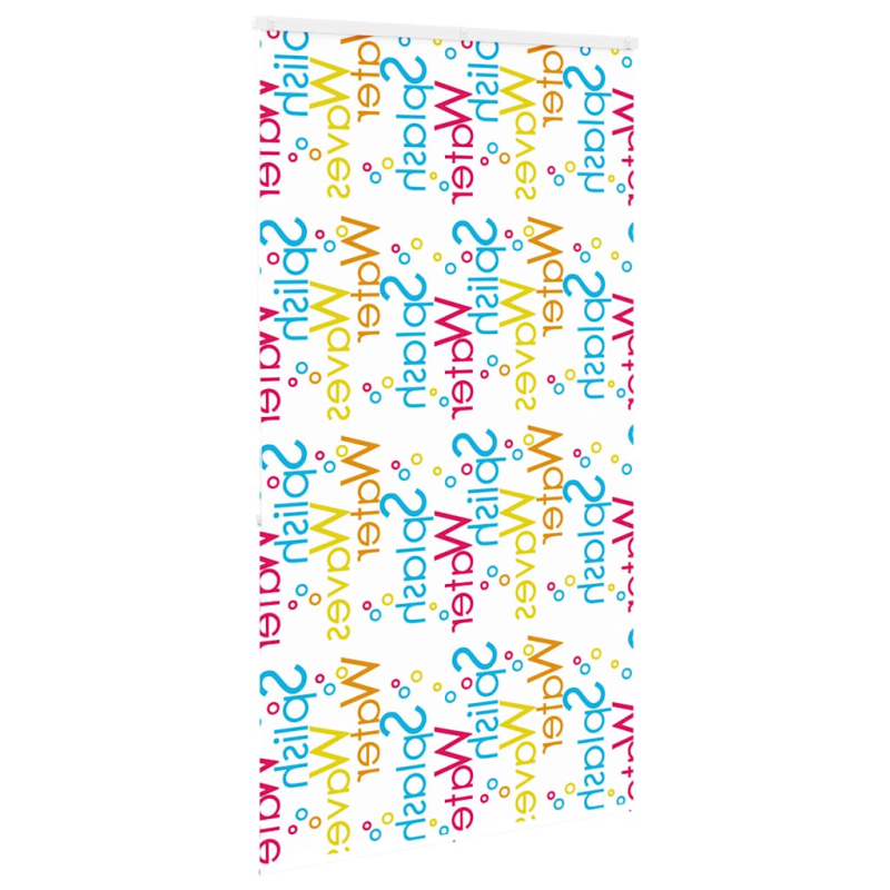 Duschrollo mit Kassette 130x240 cm Stoffbreite 126 cm