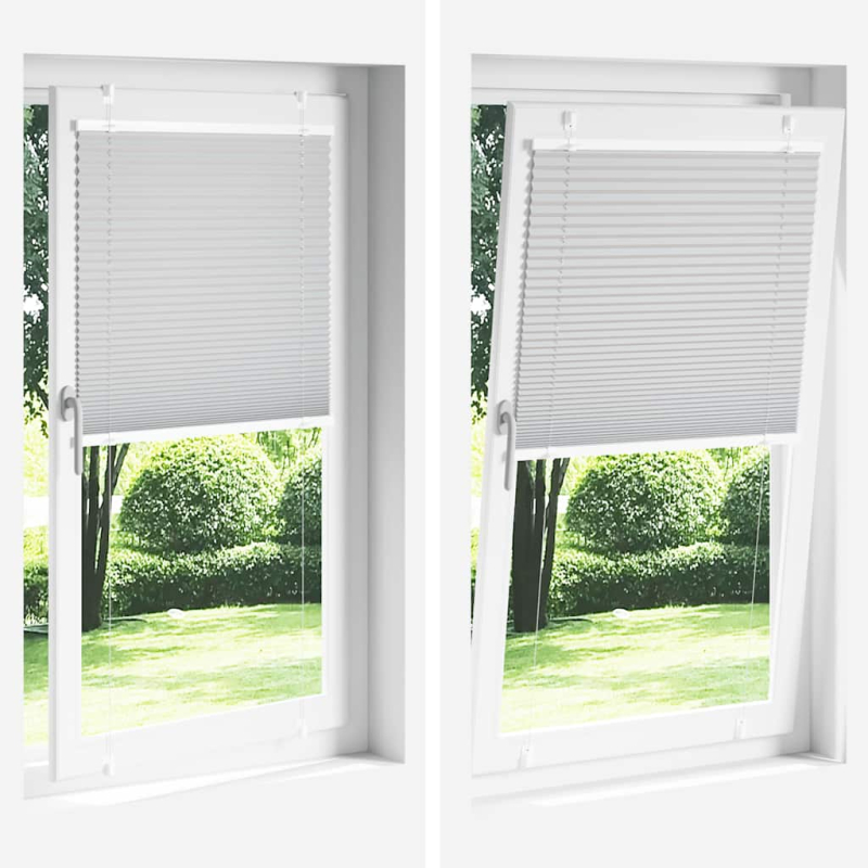 Plissee Bordeauxrot 60x100 cm Stoffbreite 59,4 cm Polyester