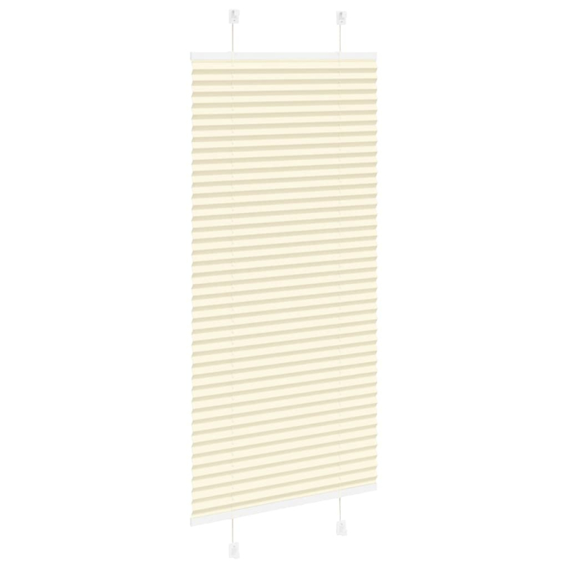 Plissee Creme 60x150 cm Stoffbreite 59,4 cm Polyester