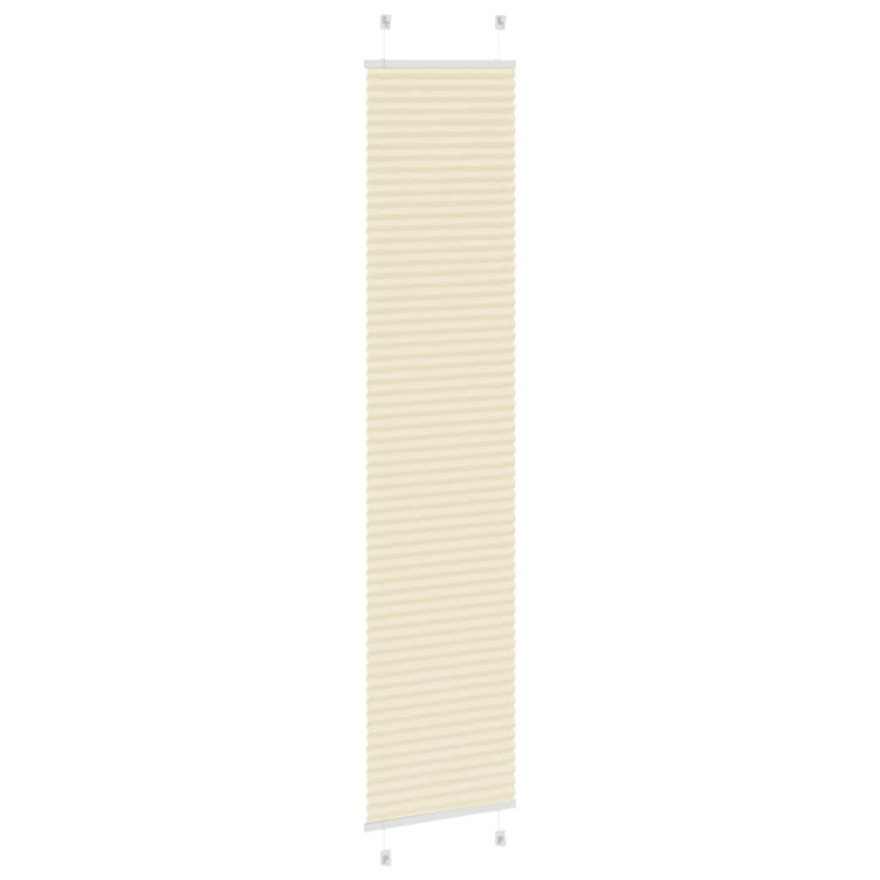 Plissee Creme 45x200 cm Stoffbreite 44,4 cm Polyester