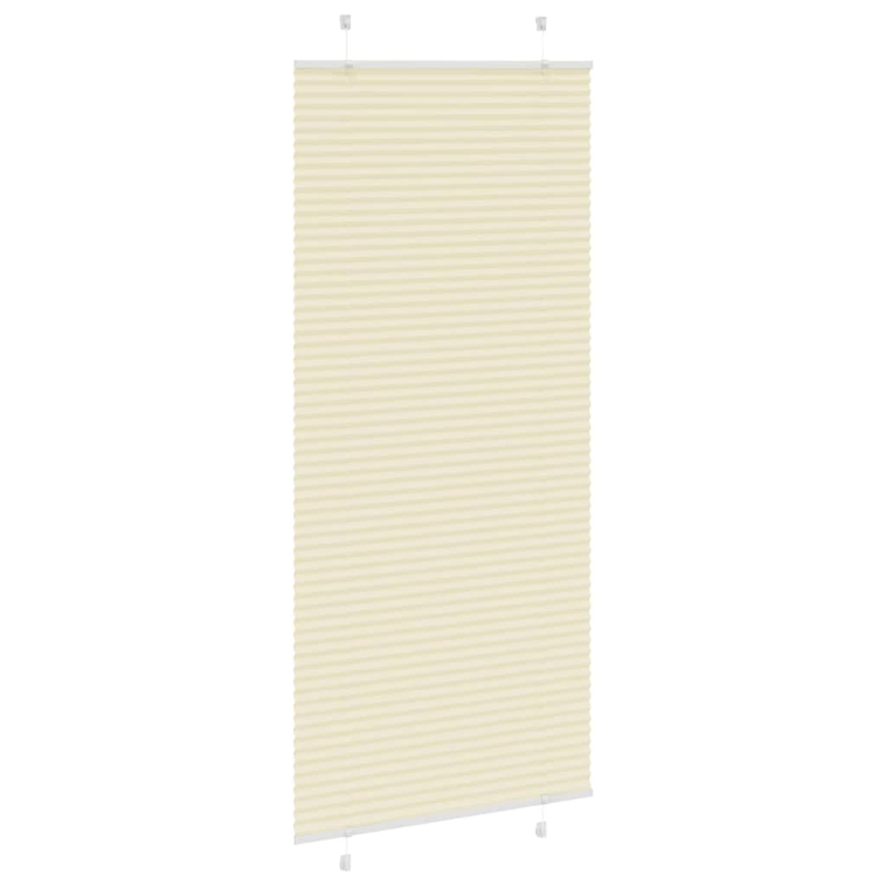 Plissee Creme 95x200 cm Stoffbreite 94,4 cm Polyester