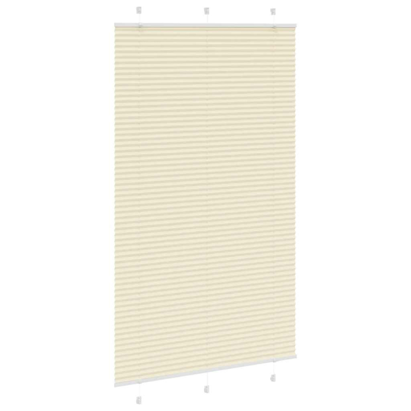 Plissee Creme 115x200 cm Stoffbreite 114,4 cm Polyester