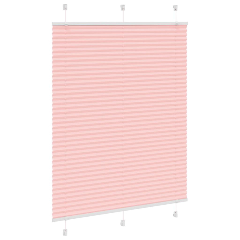 Plissee Rosa 110x150 cm Stoffbreite 109,4 cm Polyester