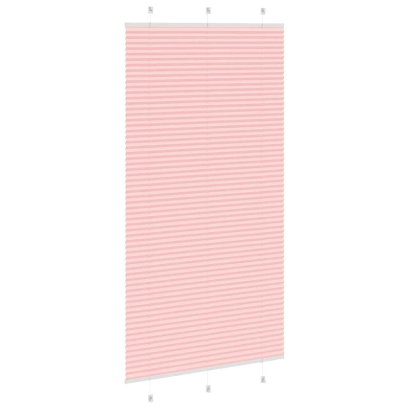 Plissee Rosa 105x200 cm Stoffbreite 104,4 cm Polyester