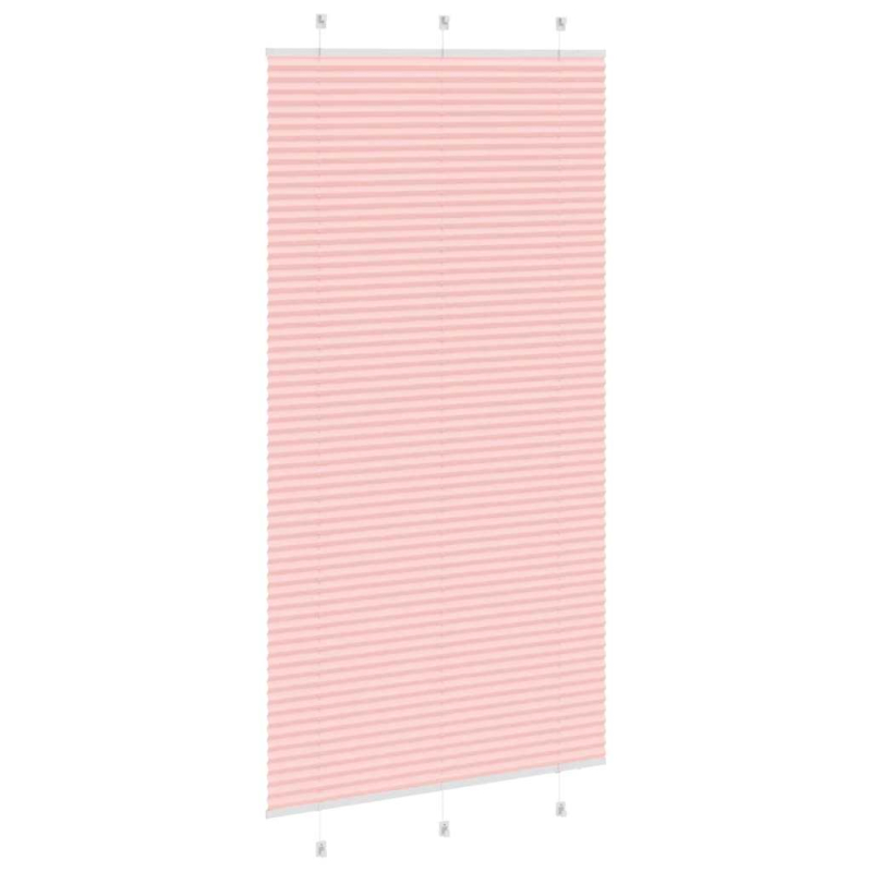 Plissee Rosa 110x200 cm Stoffbreite 109,4 cm Polyester