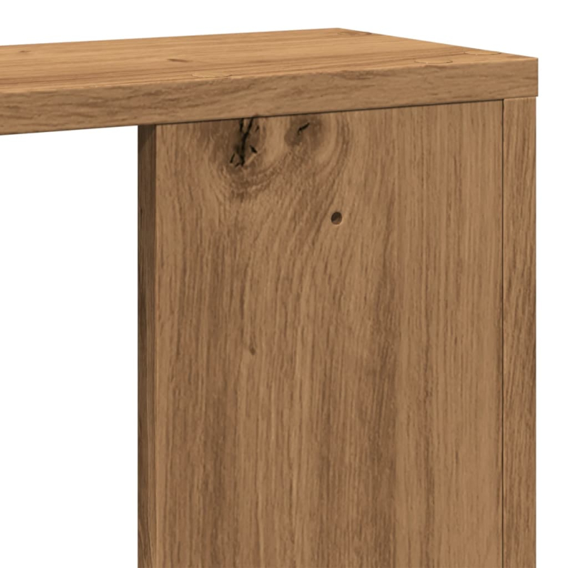 Wandregal Artisan-Eiche 100x15x70 cm Holzwerkstoff