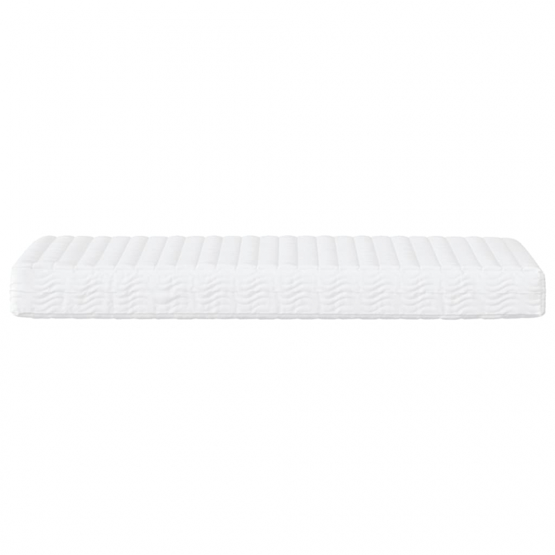 Schaumstoffmatratze für Kinder Weiß 80x160 cm Härtegrad H2 H3