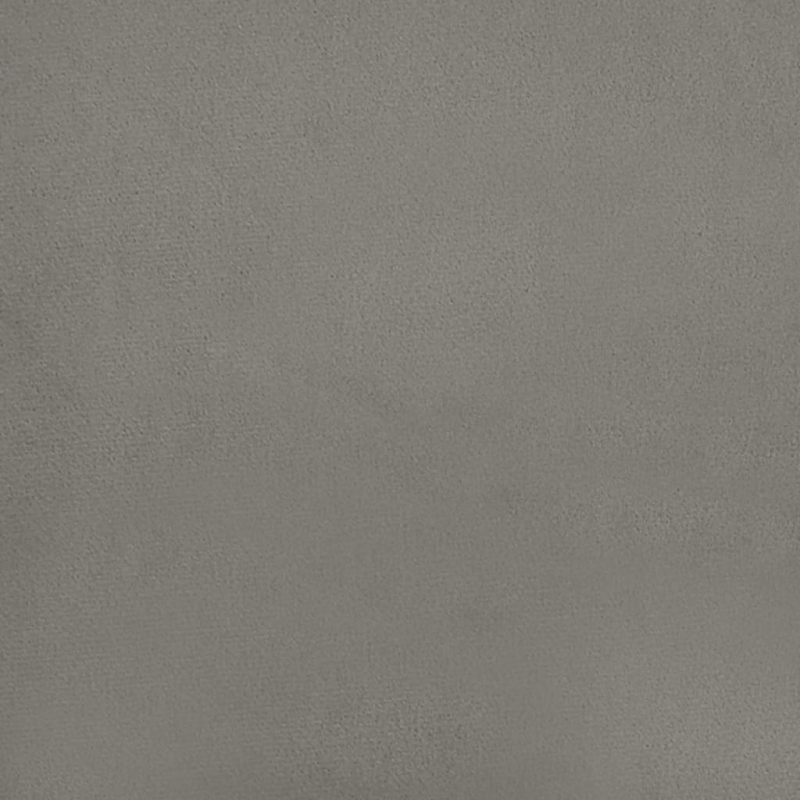 Taschenfederkernmatratze Hellgrau 120x220x20 cm Samt