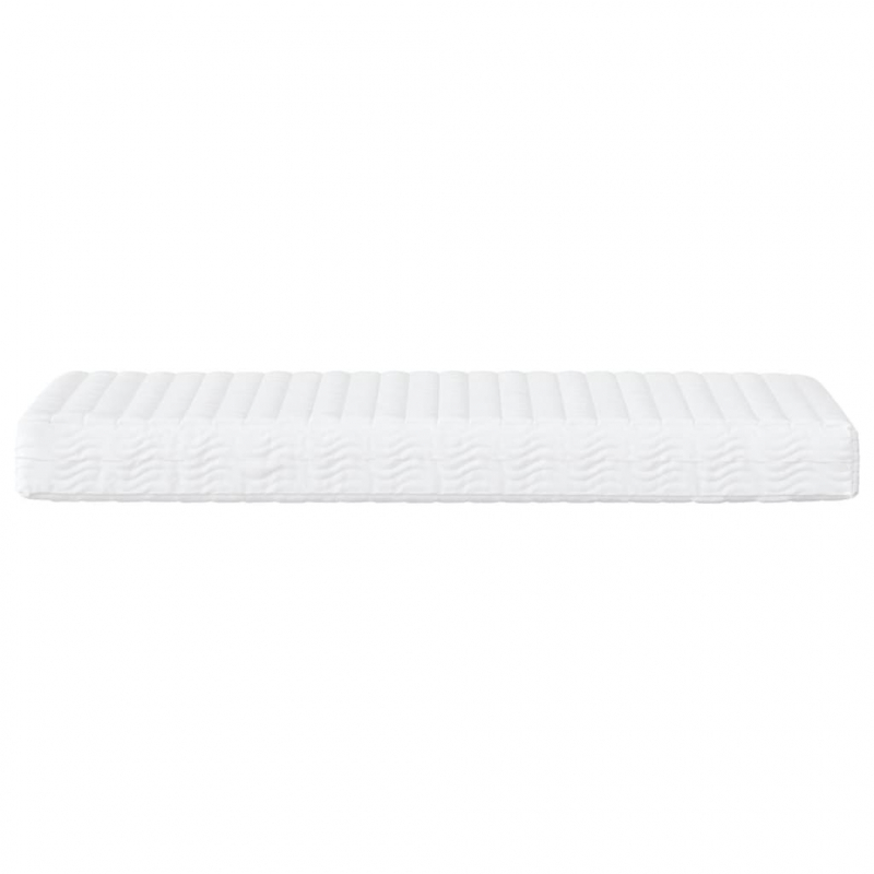 Schaumstoffmatratze Weiß 100x220 cm Härtegrad H2 H3