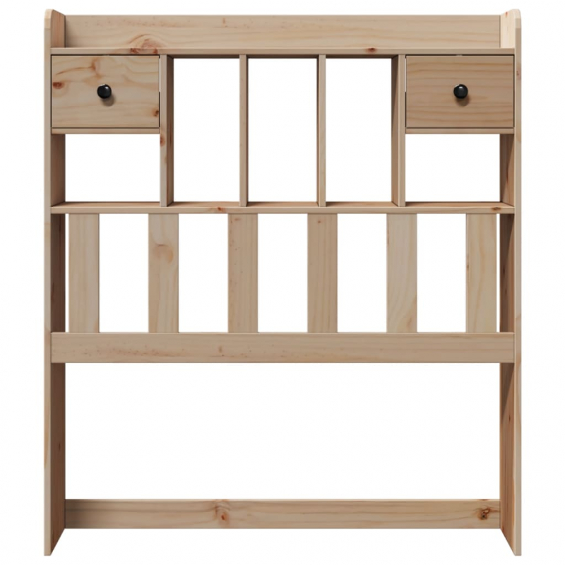 Kopfteil mit Stauraum 75 cm Massivholz Kiefer