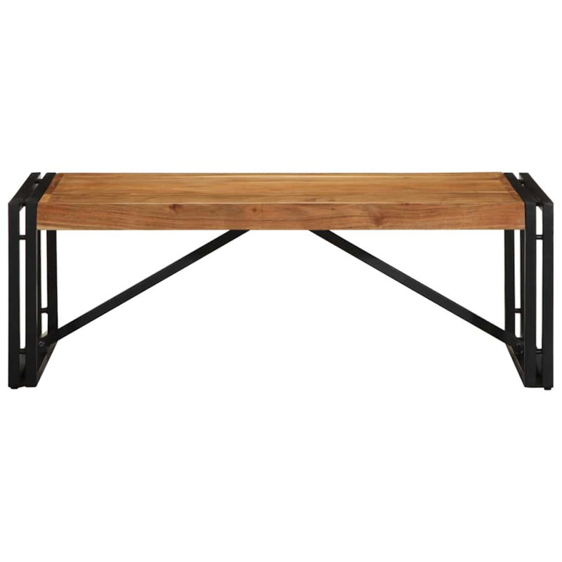 Couchtisch 100x50x35 cm Massivholz Akazie